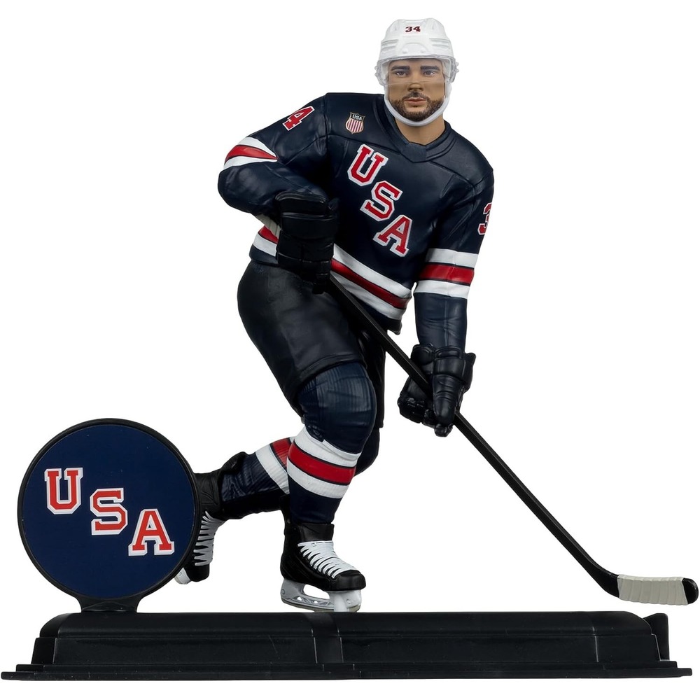 McFarlane Sports Picks Auston Matthews Team USA Legacy Series Figure 34 New!